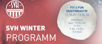 Wintersport Programm 2025-26
